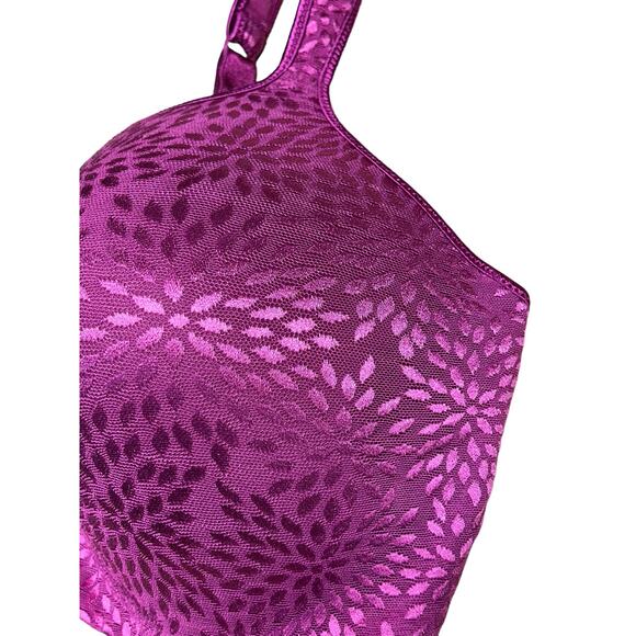 Playtex Shape Body Revelation Style 4823 Bright Pink Underwire Bra Size 42DD - Picture 4 of 6